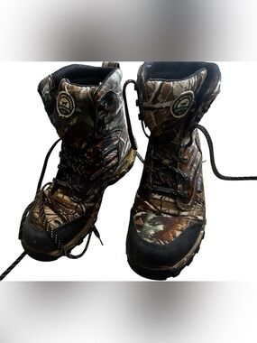 Red Wing Irish Setter 3858 Shadow Trek Camo Goretex Hunting Boots Mens 11.5 EE
